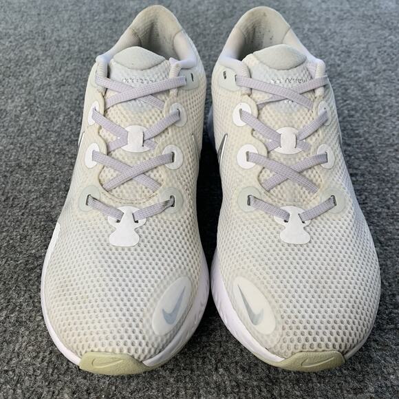 Nike Womens Renew Run CK6360-003 White Running Shoes Sneakers Size 10 US - Picture 6 of 13